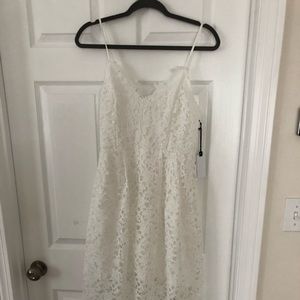 Lace A Line Midi dress